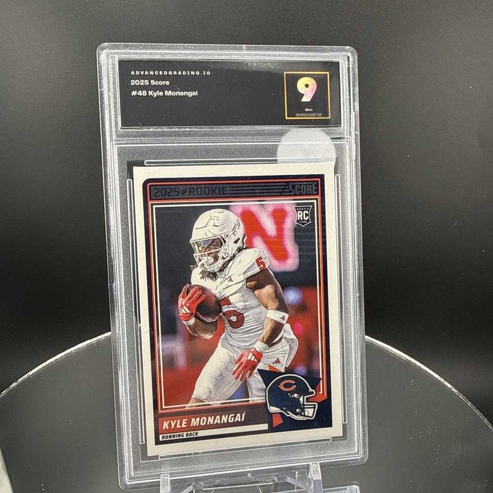 2025 Score #48 RC Kyle Monangai  RB BEARS - Advanced Grading - 9